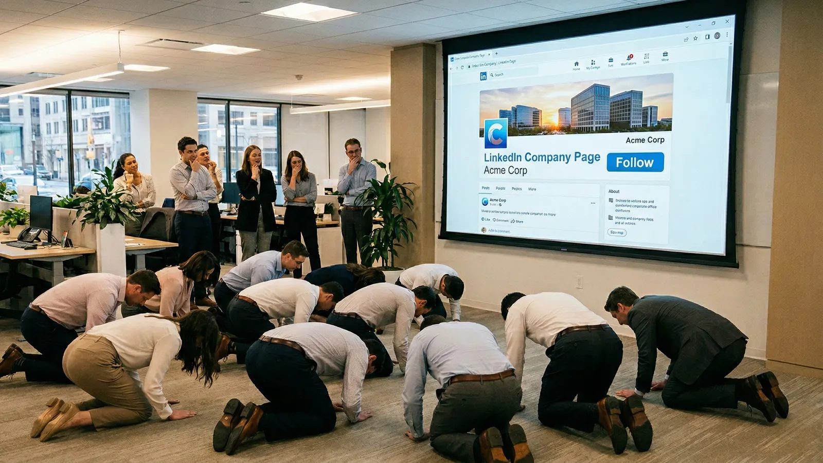 Your Obsession With Your Company's LinkedIn Page Is A Problem
