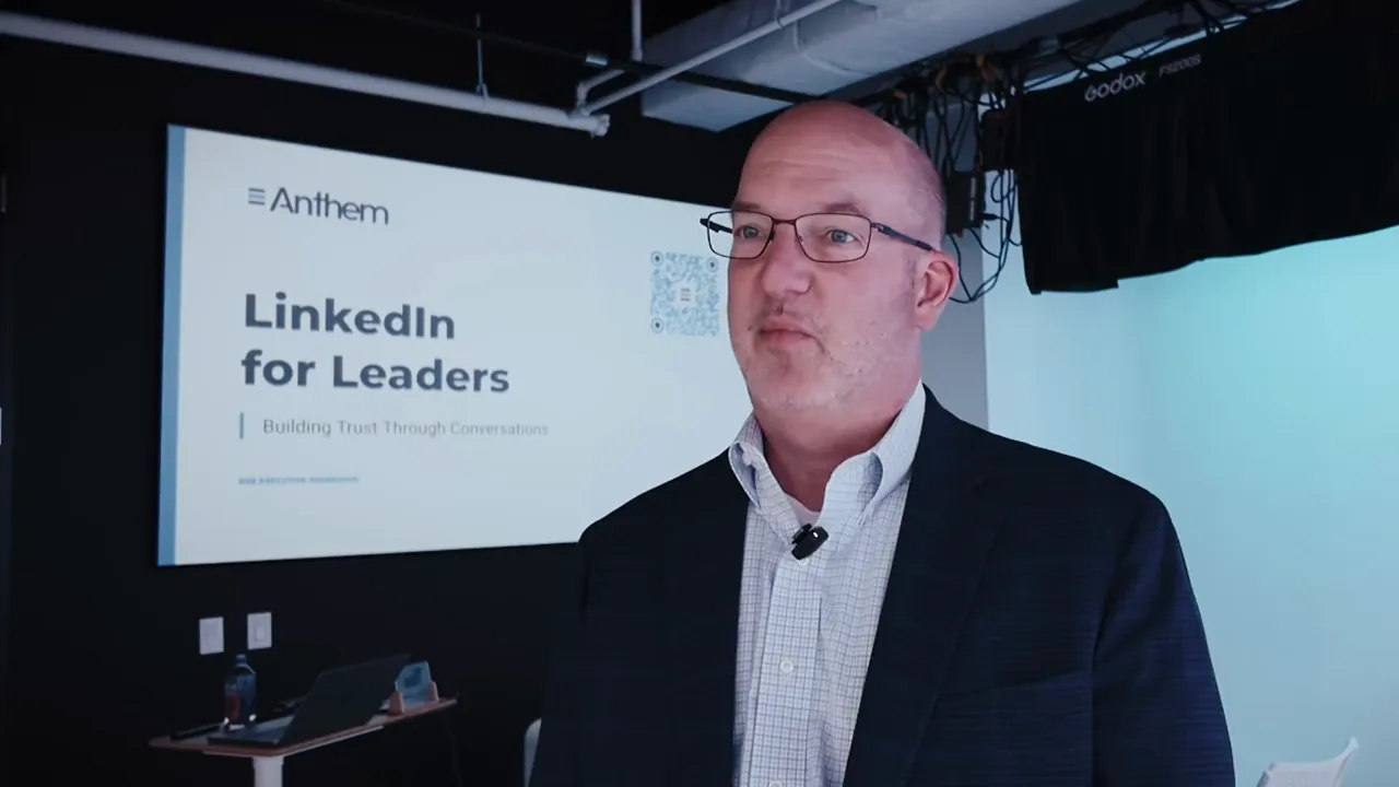 LinkedIn For Leaders attendee testimonial
